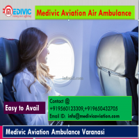 Air Ambulance Varanasi by Medivic Aviation at Low Cost 